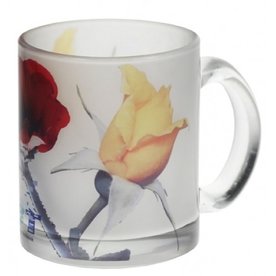 fotomok glas met matte binnenkant