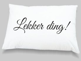 kussensloop Lekker ding!