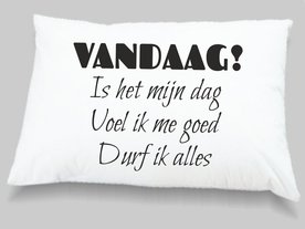 kussensloop Vandaag!