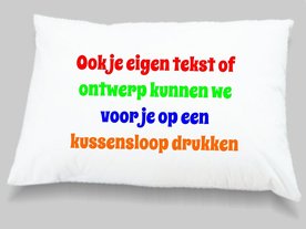 kussensloop eigen ontwerp