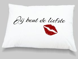kussensloop Jij bent de liefste